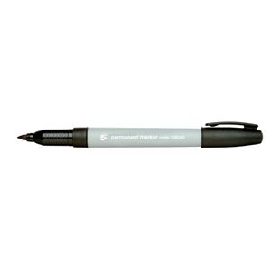 Permanent Marker Fine Tip Blk Pk10