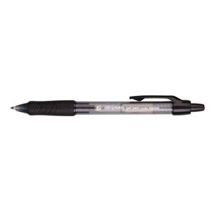 Retr Gel Rollerball Blk Pk12