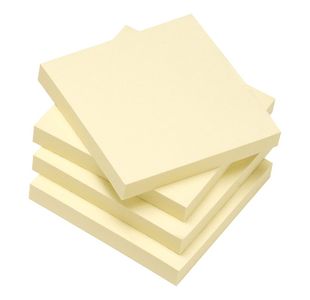 Re-Move Sticky Note 76X76 Ylw Pk12