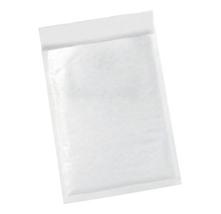 Bubble Lined Bags No 0 White Pk100