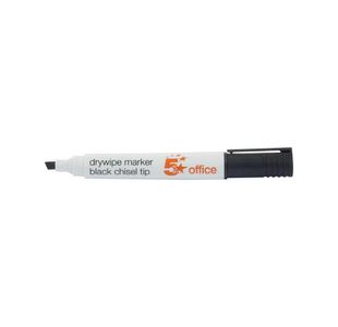 Drywipe Marker Chisel Tip Ast Pk4