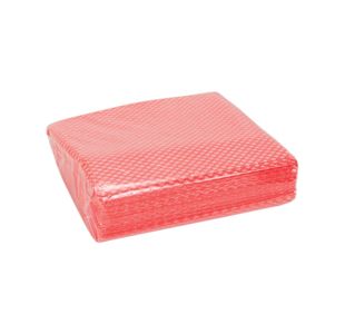 Mpps Cleaning Cloth 40Gsm Red Pk50