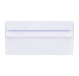 Envelopes Wallet 90Gsm Dl Wht Pk1000