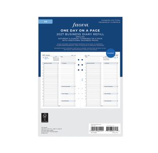 Filofax Refill Dpp A5 Wht 2027