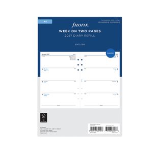 Filofax Refill Wtv A5 Wht 2027