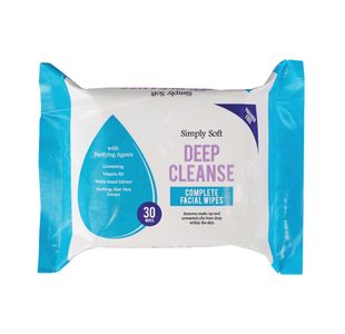 Deep Cleanse Facial Wipes X30 Pk48