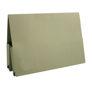 Guildhall Dbl Pkt Wallet Green Pk25