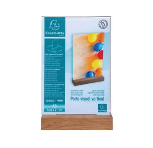 Portrait Stand Up Sign Holder A5