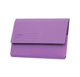 Guildhall Doc Wallets Fc Violet Pk50