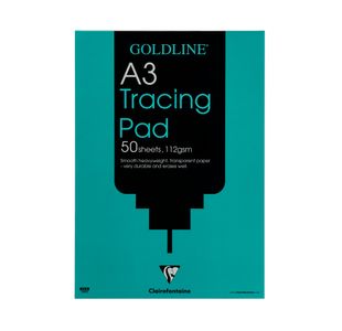 Goldline Hwt Traciing Pads 50Sh A3