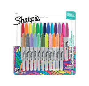 Sharpie Permanent Markers Ast Pk24