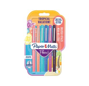 Papermate Flair Felt Pen 0.7 Trp Pk6