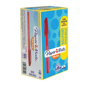 Papermate Inkjoy 100 Red Stick Pk50