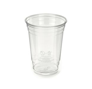 Cup 20Oz 13G Rpet Cups Clear Pk1000