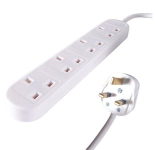 Connektgear Uk 4-Way Extension 5M