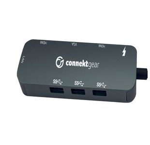 Connektgear Dual Scrn Usb-C Dok Sta