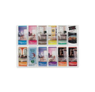 Safco 12 Pkt Deluxe Pamphlet Rack