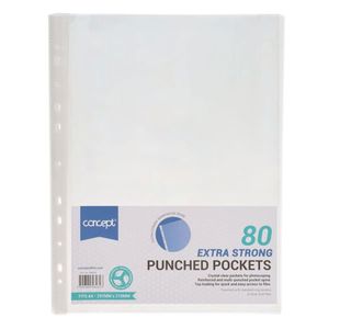 Concept Pkt.80 A4 Extra Strong Punched P