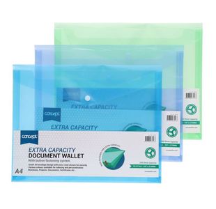 Concept A4 Extra Capacity Button Documen