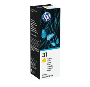Hp 1Vu28Ae 31 Yellow Ink Bottle 8K