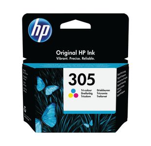 Hp 3Ym60Ae 305 Tri Colour Ink Cart