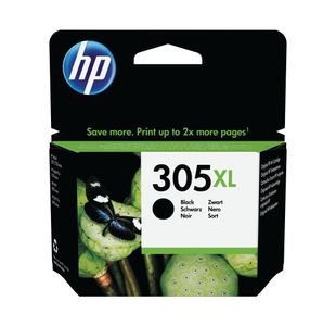 Hp 3Ym62Ae 305Xl High Black Ink Cart