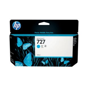 Hp B3P19A No 727 130Ml Cyan Ink