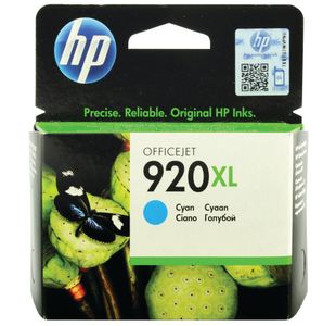 Hp Cd972Ae 920Xl Cyan Ink Cartridge