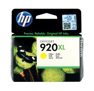 Hp Cd974Ae 920Xl Yellow Ink Cartridge