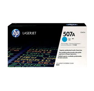 Hp Ce401A Cyan Toner Cartridge 507A