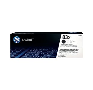 Hp Cf283X 83X Black Laserjet Toner Cart