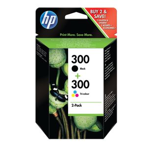 Hp Cn637Ee 300 Combo Pack Black Colour