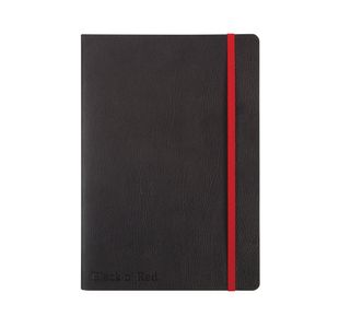 Black N Red Soft Cover Notebook A5