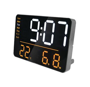 Unilux Numi Digital Wall Clock Black