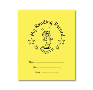 Reading Record Book 40Pg Ylw Pk100