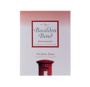 Basildon Med Writing Pad Wht Pk10