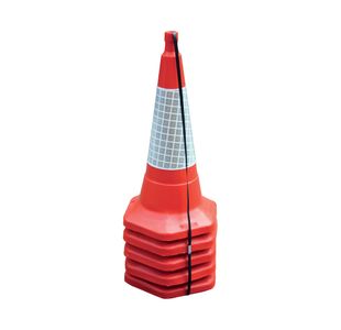 75Cm/30In Std 1 Pc Cone Pk5 Red