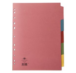 Concord Dvdr 5-Part A4 Mcol Pk5