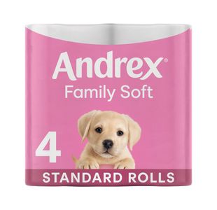 Andrex Family Soft Wc Roll 6X4 Pk24