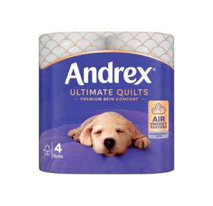 Andrex Ultimate Quilts Roll 6X4 Pk24