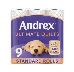 Andrex Ultimate Quilts Wc Roll Pk9