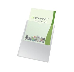 Q-Connect Card Holder Pp A4 Pk100