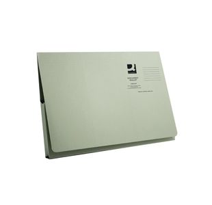 Q-Connect Doc Wlts 300Gsm Grn Pk50