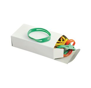 Qconnect Xband Rubber Bands 100G Ast