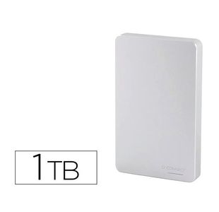 Q-Connect Extl Hard Drive 1Tb Slv