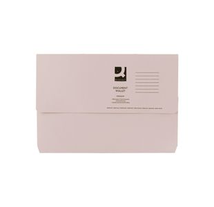 Q-Connect 1/2 Flap Doc Wlt Buff Pk50