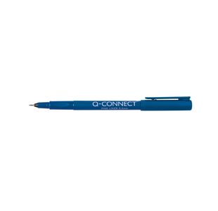 Q-Connect Fineline Pen 0.4Mm Blu P10
