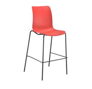 Jemini Flexi High Stool 1160Mm Red