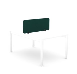 Desk Mtd Pet Screen 1190X400Mm Green