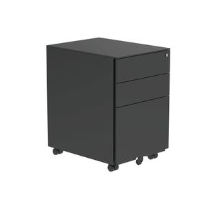 Astin 3 Drw Mob Udesk Stl Ped Black
